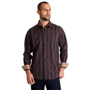 Zagiri Chronicle Sport Shirt Brown Stripe